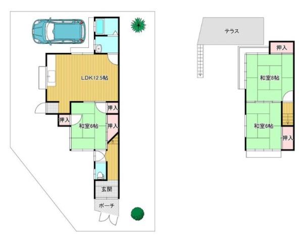 京都市左京区一乗寺才形町の中古一戸建て
