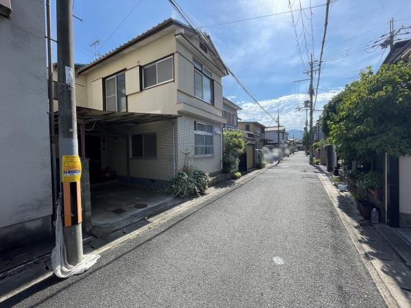 京都市右京区太秦堀池町の土地