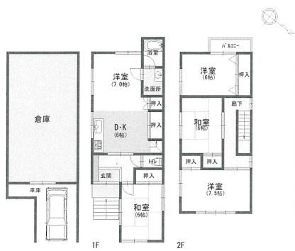 京都市伏見区竹田七瀬川町　中古戸建
