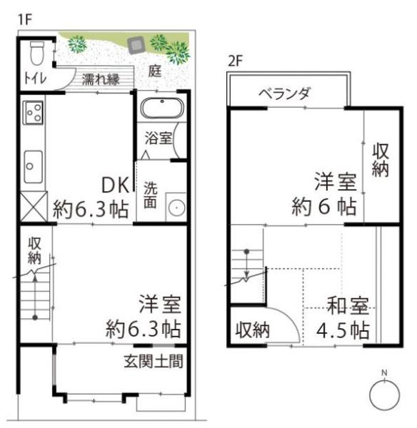 京都市中京区壬生松原町　中古テラスハウス