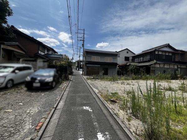 京都市山科区川田西浦町の土地