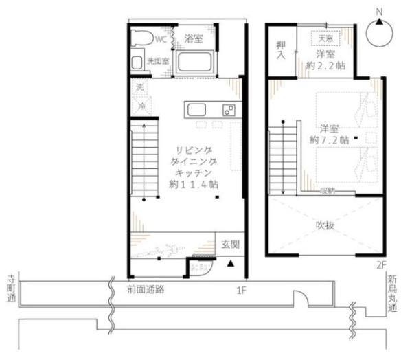 京都市上京区寺町通荒神口下る松蔭町の中古一戸建て