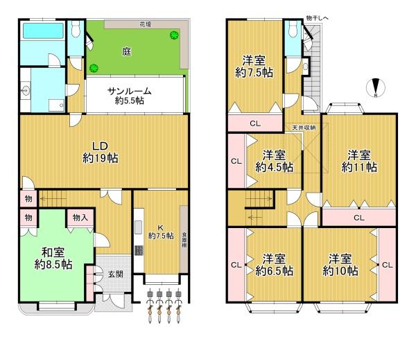 京都市右京区西院寿町の中古一戸建て