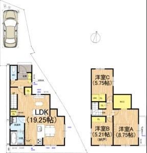 京都市右京区嵯峨野南浦町　12号地　新築戸建