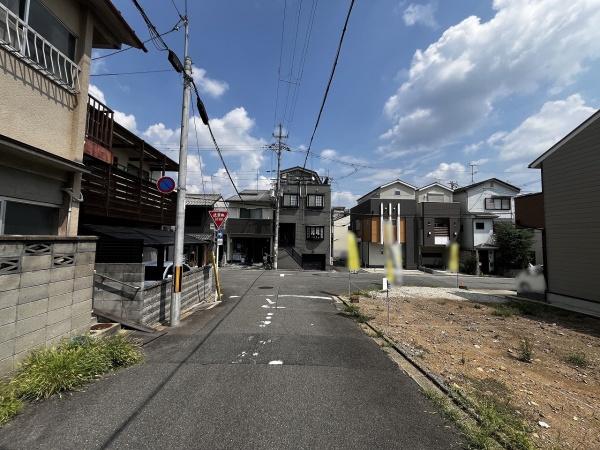 京都市北区紫竹牛若町の土地