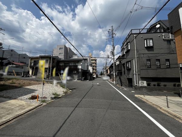 京都市北区紫竹牛若町の土地