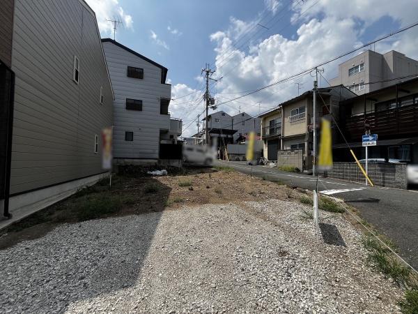 京都市北区紫竹牛若町の土地
