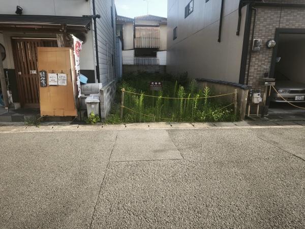 京都市山科区大宅沢町の土地