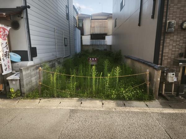 京都市山科区大宅沢町の土地