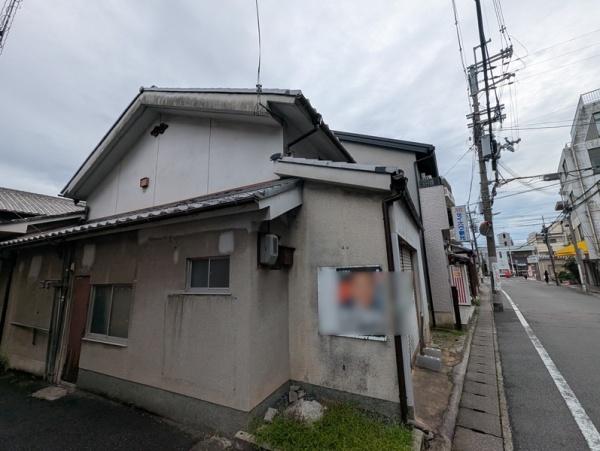 京都市左京区北白川東久保田町の土地(現地土地写真)