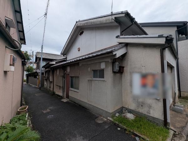 京都市左京区北白川東久保田町の土地(現地土地写真)