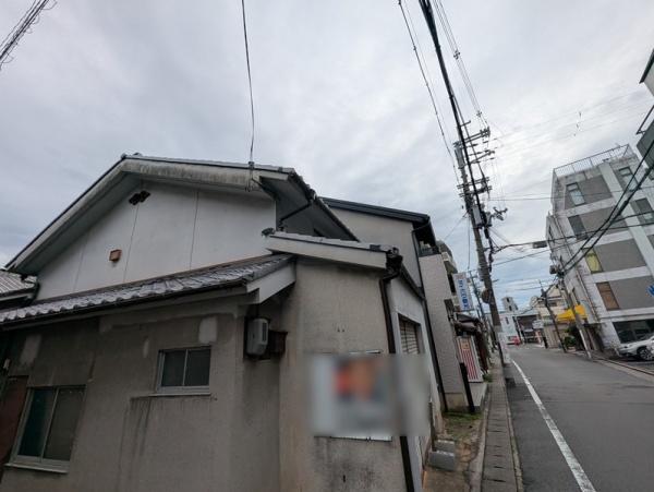 京都市左京区北白川東久保田町の土地(現地土地写真)