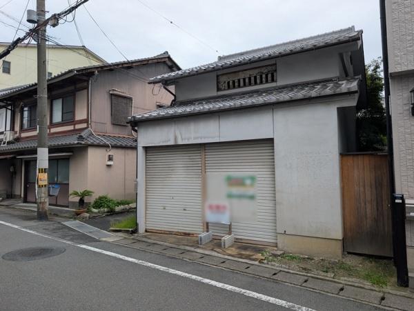 京都市左京区北白川東久保田町の土地(現地土地写真)