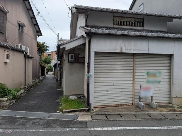 京都市左京区北白川東久保田町の土地(現地土地写真)