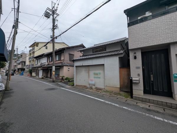京都市左京区北白川東久保田町の土地(現地土地写真)