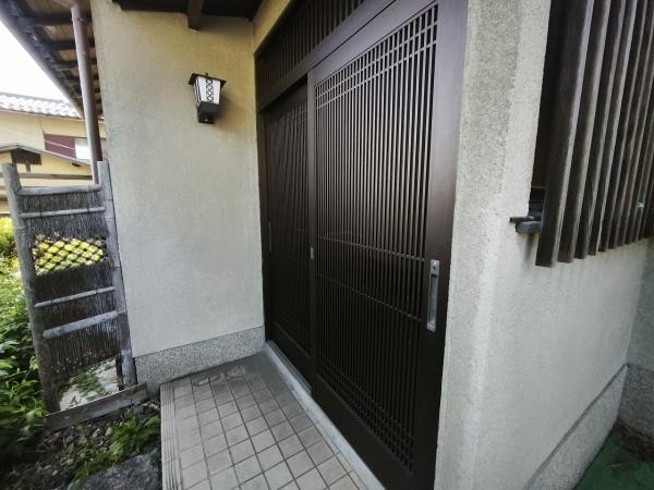 京都市左京区静市市原町の中古一戸建て(玄関)