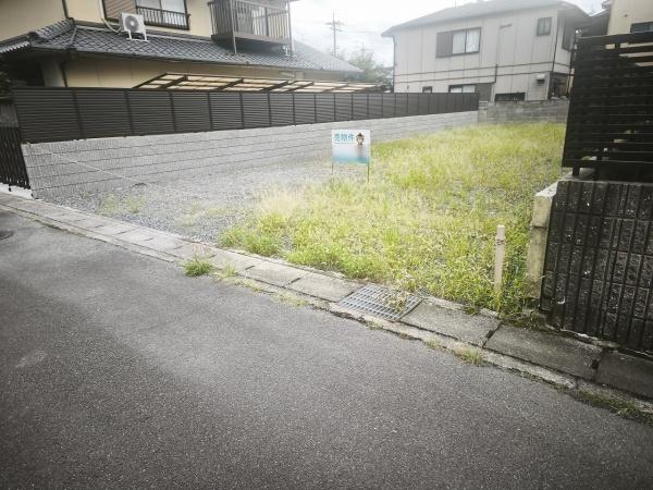 京都市北区上賀茂烏帽子ケ垣内町の土地(現地土地写真)