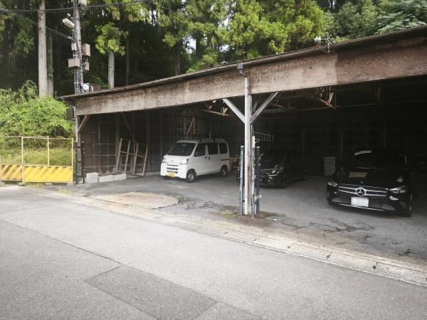 京都市右京区鳴滝宅間町の土地(現地土地写真)