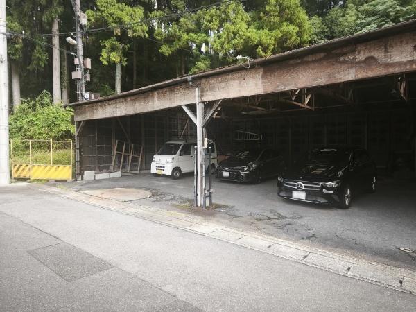 京都市右京区鳴滝宅間町の土地(現地土地写真)