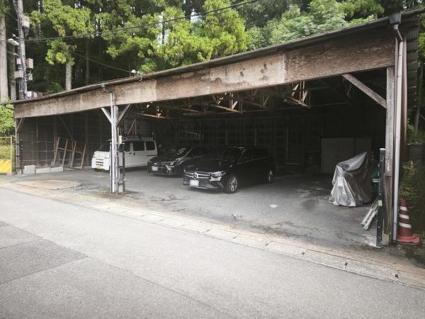 京都市右京区鳴滝宅間町の土地(現地土地写真)