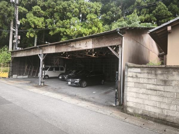 京都市右京区鳴滝宅間町の土地(現地土地写真)