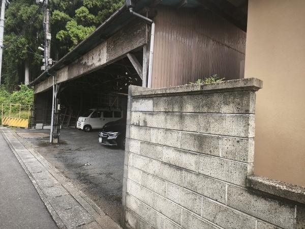 京都市右京区鳴滝宅間町の土地(現地土地写真)