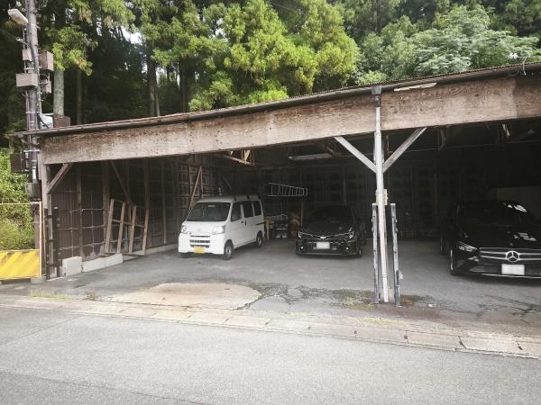 京都市右京区鳴滝宅間町の土地(現地土地写真)