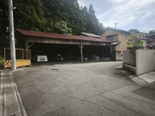 京都市右京区鳴滝宅間町の土地(現地土地写真)