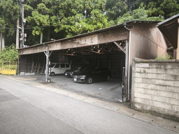 京都市右京区鳴滝宅間町の土地(現地土地写真)