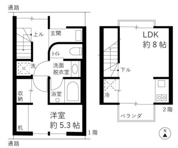 京都市上京区東西俵屋町　中古テラスハウス