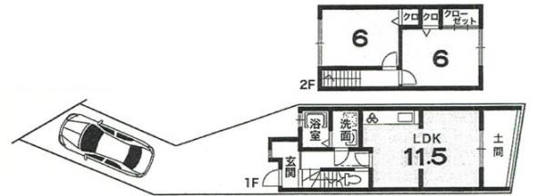 京都市右京区常盤一ノ井町　中古戸建