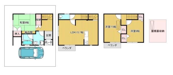 京都市南区吉祥院池田町　中古戸建