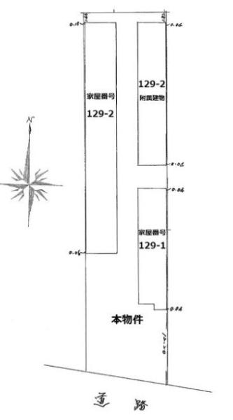京都市南区上鳥羽堀子町　上物有売土地