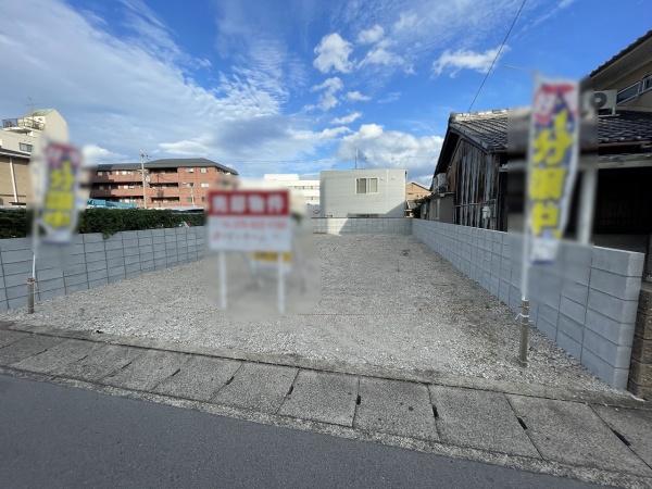 京都市右京区梅津高畝町　建築条件無売土地