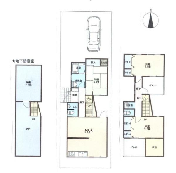 京都市北区上賀茂松本町の中古一戸建て