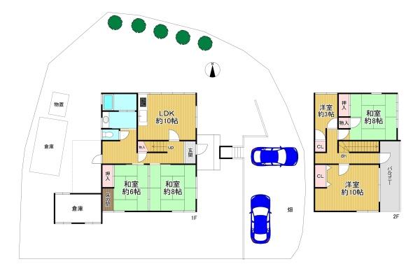 大津市滋賀里２丁目の中古一戸建て