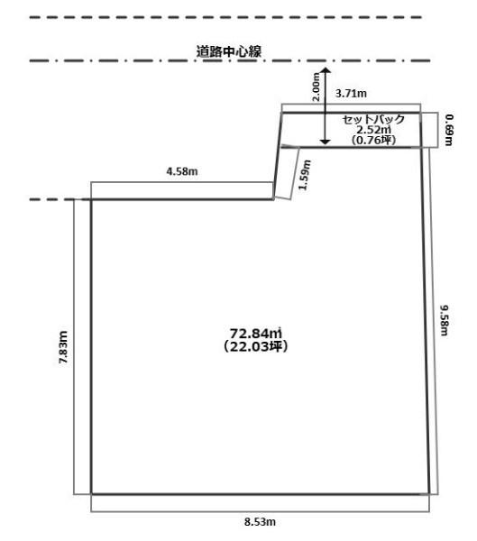 京都市上京区川瀬町　建築条件無売土地