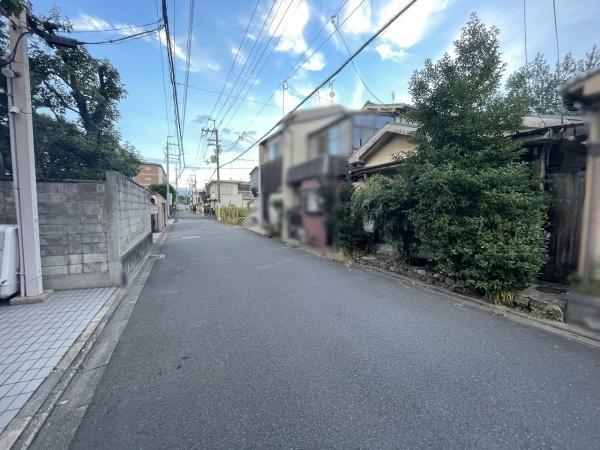 京都市左京区北白川追分町の土地