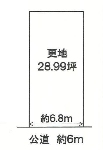 京都市左京区浄土寺上南田町の土地(間取り)