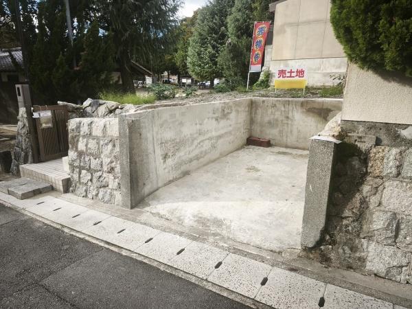 京都市左京区浄土寺上南田町の土地(現地土地写真)