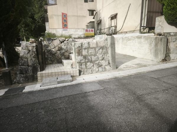 京都市左京区浄土寺上南田町の土地(現地土地写真)