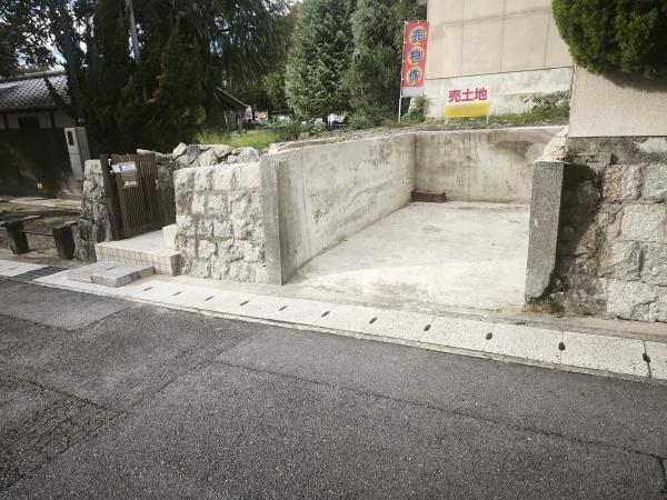 京都市左京区浄土寺上南田町の土地(現地土地写真)