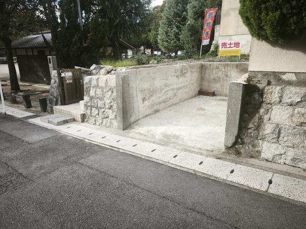 京都市左京区浄土寺上南田町の土地(現地土地写真)