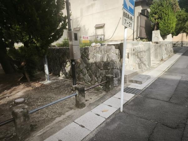 京都市左京区浄土寺上南田町の土地(現地土地写真)