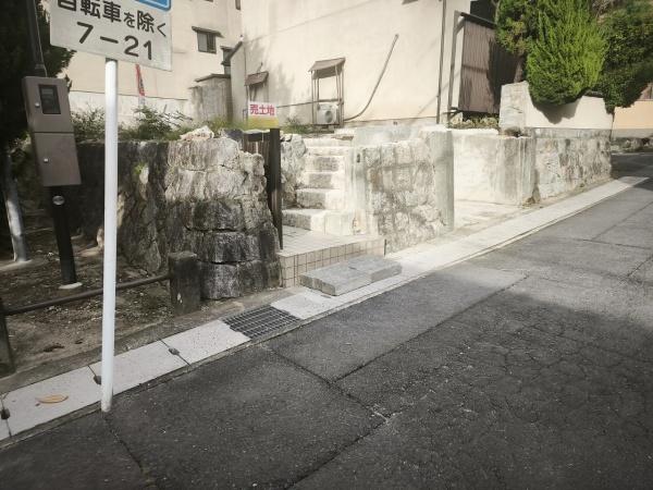 京都市左京区浄土寺上南田町の土地(現地土地写真)