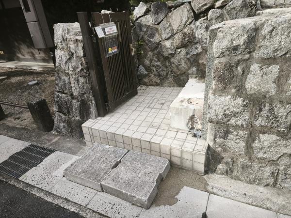 京都市左京区浄土寺上南田町の土地(現地土地写真)