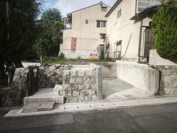 京都市左京区浄土寺上南田町の土地(現地土地写真)