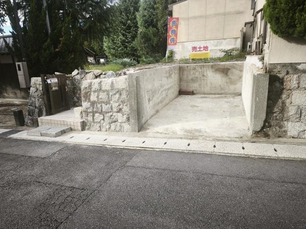 京都市左京区浄土寺上南田町の土地(現地土地写真)