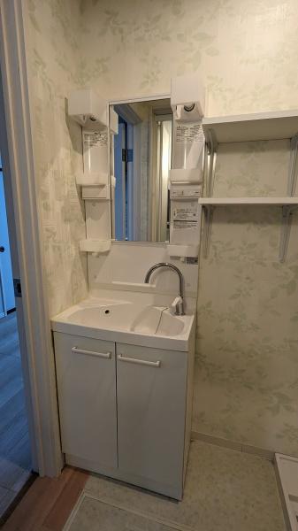 京都市左京区粟田口鳥居町の中古一戸建て(洗面台・洗面所)