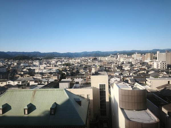 パークホームズ今出川(現地からの眺望)